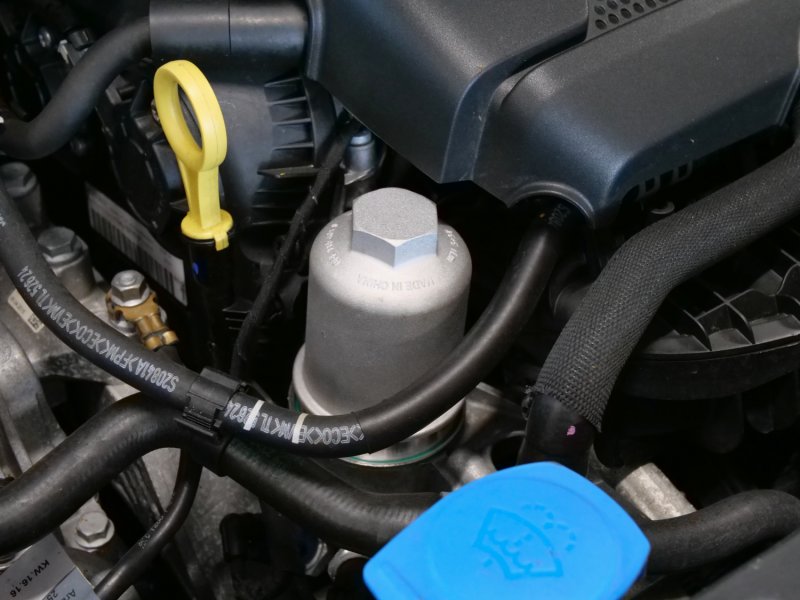 KORNI Aluminium Ölfiltergehäuse passend für VW EA888 Gen3 / Gen4 1.8l 2.0l